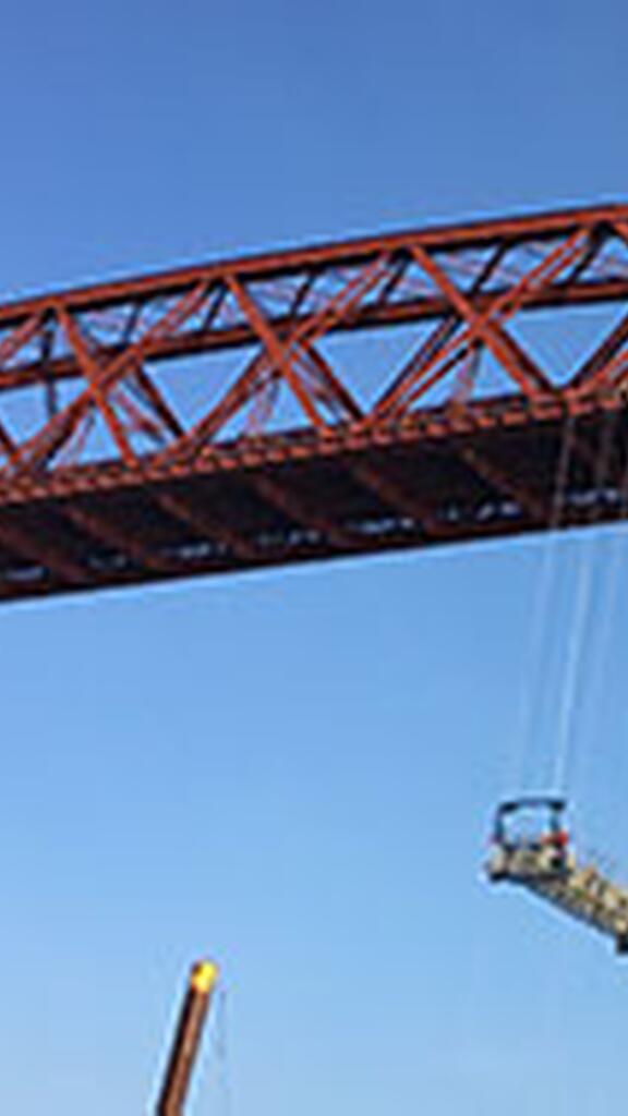 Span Access Solutions Ltd provide specialist equipment to support infrastructure projects on each of the Forth crossings