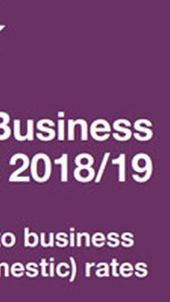 Business Rates Guide 2018/19