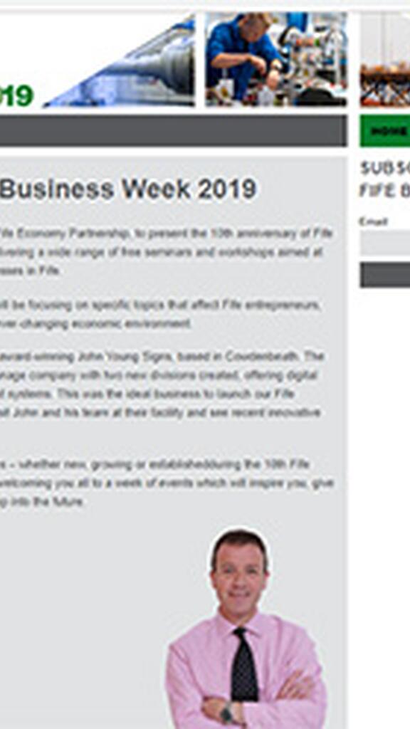 Fife Business Week 2019 Website 